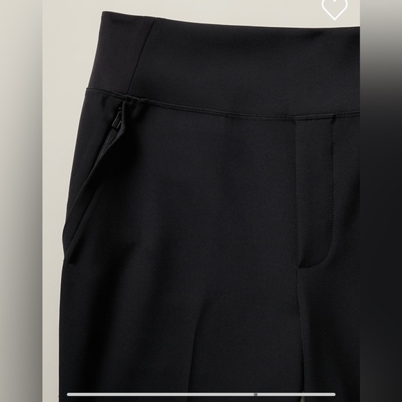 NWOT-Athleta Black Endless Pant, Size 6 Petite - Picture 5 of 8